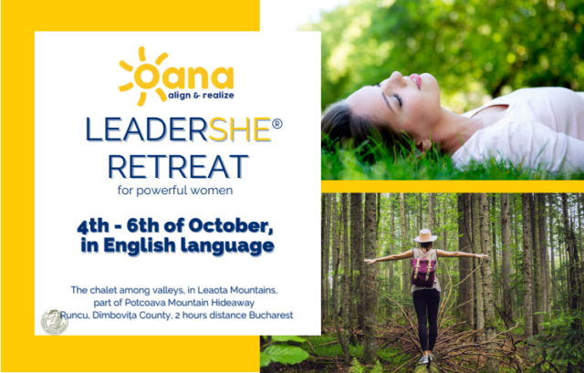 LeaderShe Retreat, autumn edition, 4-6 October